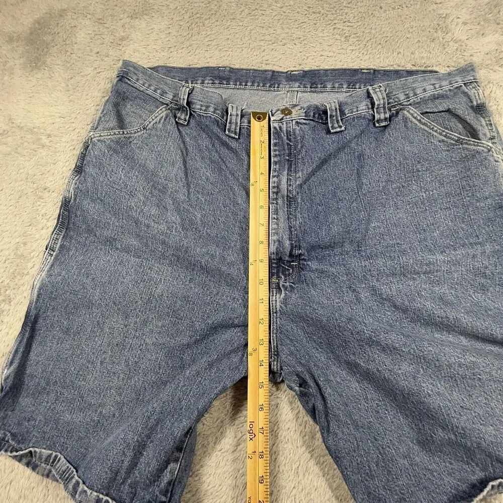 Vintage Wrangler Shorts Men 44 Carpenter Dungaree Jorts Baggy Skate Y2K *‎